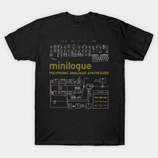 Minilogue Yellow Scheme T-Shirt